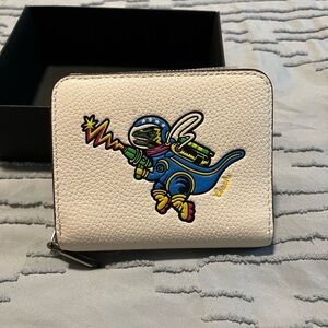 Coach Cosmic Billfold Wallet with Space Rexy